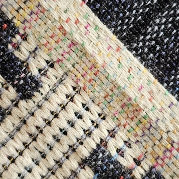 BDG Southwestern Womens Faded Denim Jean Jacket Size Medium - Picture 16 of 16